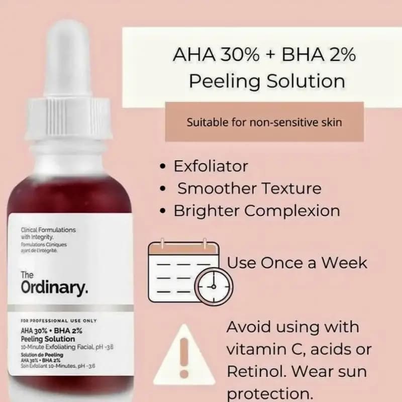 The Ordinary - Peeling Solution 30ml AHA 30% + BHA 2%