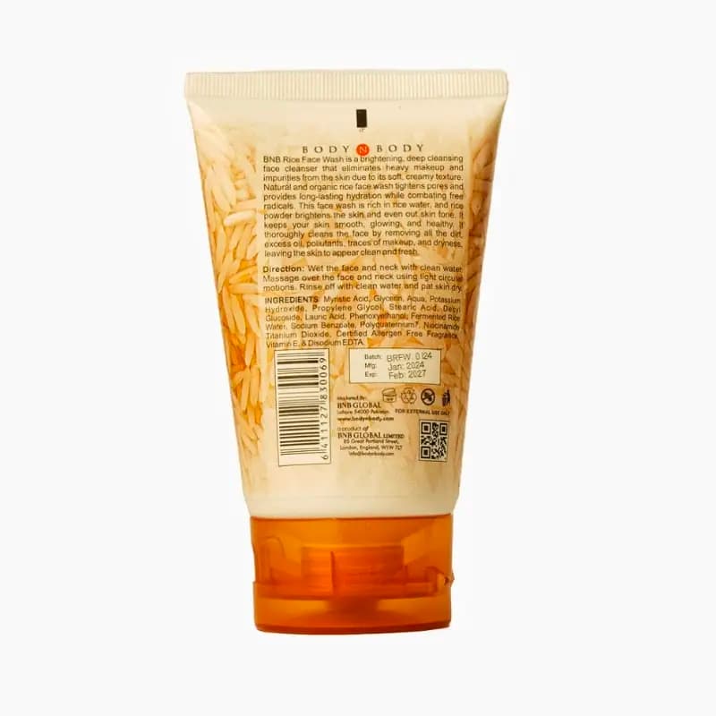 BNB Rice Face Wash 120ml