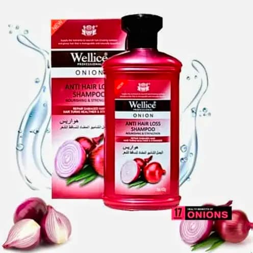 Onion Herbal Hair Treatment Oil by Wellice 100ml