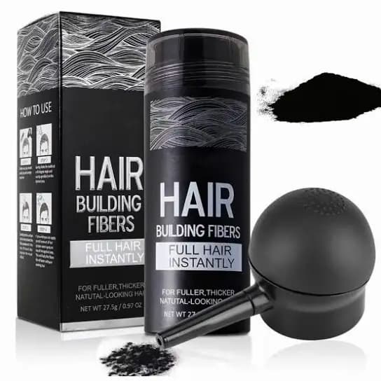 Dexe Hair Building Fibers Black 22g